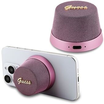 Arvaa Bluetooth-kaiutin GUWSC3ALSMP Speaker Stand, pinkki Magnetic Script Metal