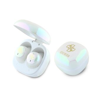 Arvaa Bluetooth-kuulokkeet GUTWSJ144ESH TWS + telakointiasema valkoinen/white Iridescent 4G Printed Logo