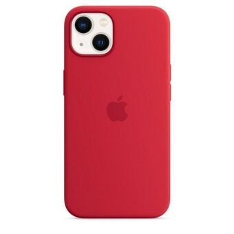 Apple MM2C3ZM/A suojakotelo iPhone 13 / 14 / 15 6.1" MagSafe punainen/red silikonikotelo