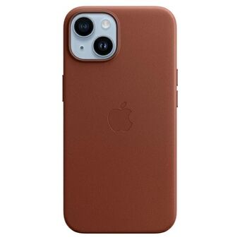 Apple MPPD3ZM/A iPhone 14 Plus 6,7" umber/umber nahkakotelo MagSafe