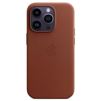 Apple MPPQ3ZM/A iPhone 14 Pro Max 6,7" umber/umber nahkakotelo MagSafe