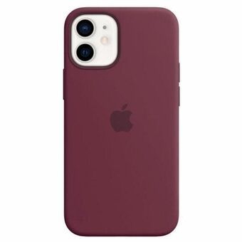 Kotelo Apple MHKQ3ZM/A iPhone 12 mini 5,4" MagSafe violetti/luumu silikonikotelo