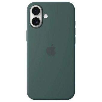 Apple MYYH3ZM/A kotelo iPhone 16 Plus 6.7" MagSafe vihreä/järvivihreä silikonikotelo