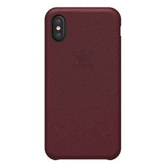 Adidas Slim Case LTHR iPhone X/Xs punainen/punainen 28956