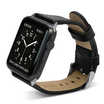 X-Doria Lux Apple Watch Range 38 / 41mm sort / sort 23821