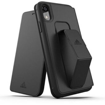 Adidas SP-salkkurunko Grip-kotelo iPhone Xr:lle, musta 32858.