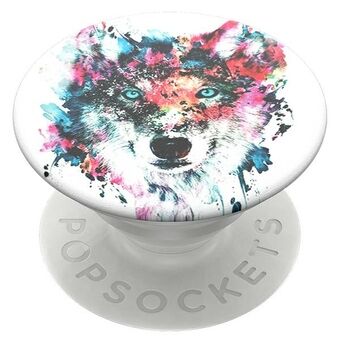 Popsockets 2 Wolf 800394 kädensija ja puhelimen teline - standardi