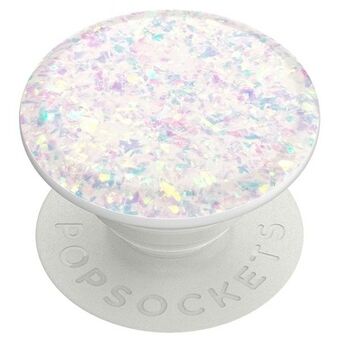 Popsockets 2 Iridescent Confetti White on uchwyt ja puhelimen jalusta - premium