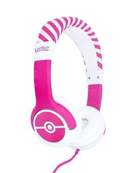 OTL Pokemon Pink Pokeball Kids -kuulokkeet / Lasten kuulokkeet