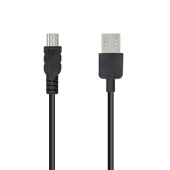 Yleiskaapeli mini USB musta 1m