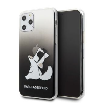 Karl Lagerfeld KLHCN58CFNRCBK iPhone 11 Pro kovakotelo musta/black Choupette Fun