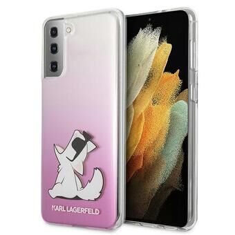 Karl Lagerfeld KLHCS21MCFNRCPI S21 + G996 kovakotelo pinkki / pinkki Choupette Fun