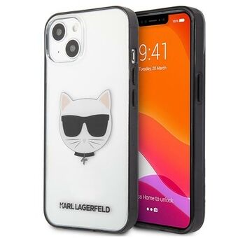 Karl Lagerfeld iPhone 13 Mini Läpinäkyvä Ikoninen Choupette