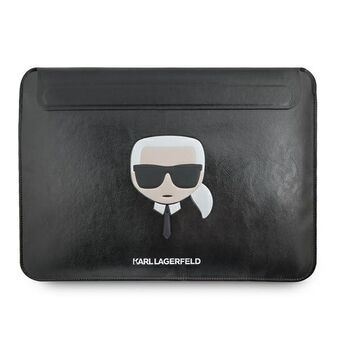 Karl Lagerfeld Sleeve KLCS14KHBK 14" musta/black Ikonik Karl`s Head