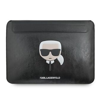 Karl Lagerfeld Sleeve KLCS16KHBK 16" musta/black Ikonik Karl\'s Head