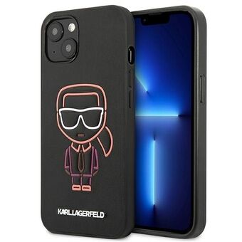 Karl Lagerfeld KLHCP13STUOK iPhone 13 mini 5,4" monivärinen kovakotelo Karl Ikonik Outline