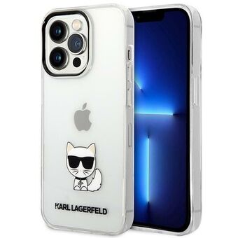 Karl Lagerfeld KLHCP14XCTTR iPhone 14 Pro Max 6,7" kuori läpinäkyvä Choupette Body