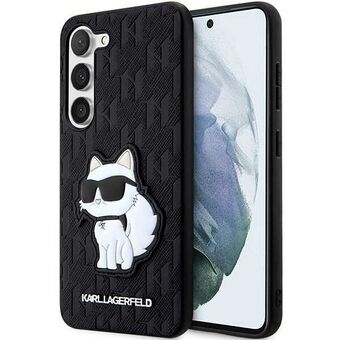 Karl Lagerfeld KLHCS23MSAKLHCPK S23+ S916 kova kotelo musta/black Saffiano Monogram Choupette