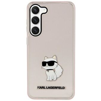 Karl Lagerfeld KLHCS23MHNCHTCP S23+ S916 pinkki/pinkki kovakotelo Ikonik Choupette