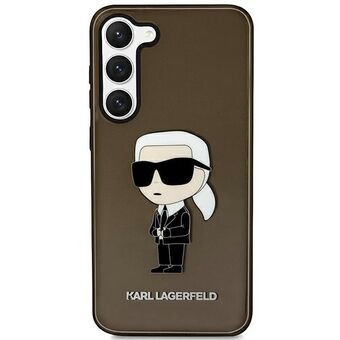 Karl Lagerfeld KLHCS23MHNIKTCK S23+ S916 musta/musta kovakotelo Ikonik Karl Lagerfeld