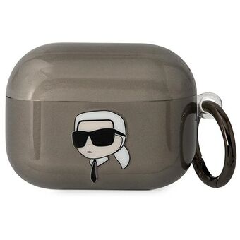 Karl Lagerfeld KLAPHNIKTCK AirPods Pro kansi musta/musta Karl\'s Head