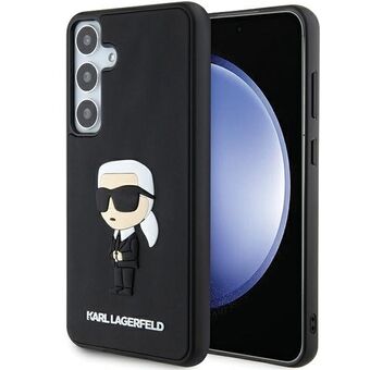 Karl Lagerfeld KLHCS24S3DRKINK S24 S921 musta kovakotelo 3D-kumiversio Ikonik