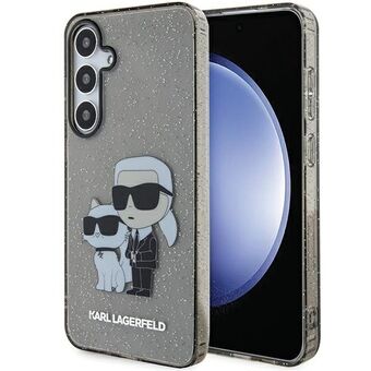 Karl Lagerfeld KLHCS24SHNKCTGK S24 S921 musta/hardcase Glitter Karl&Choupette