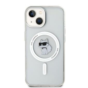 Karl Lagerfeld KLHMP12MHFCCNOT iPhone 12/12 Pro 6.1" läpinäkyvä kova suojakuori IML Choupette MagSafe