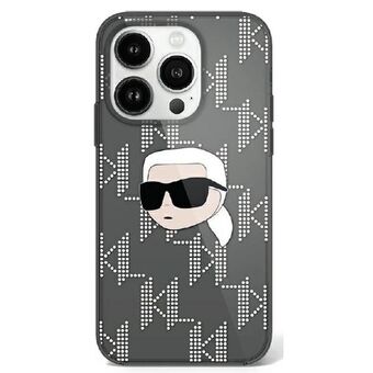 Karl Lagerfeld KLHCP16SHKLPKHK iPhone 16 6.1" musta/black hardcase IML Karl Head Electroplated