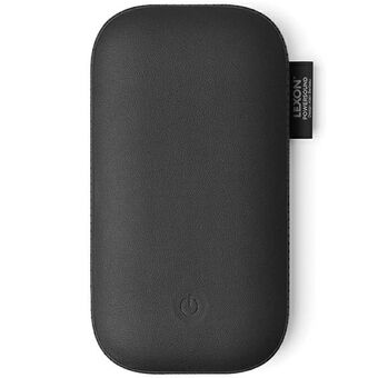 Lexon Powersound Powerbank 5000 mAh johdoton lataus kaiuttimella bluetooth musta/black LA128N