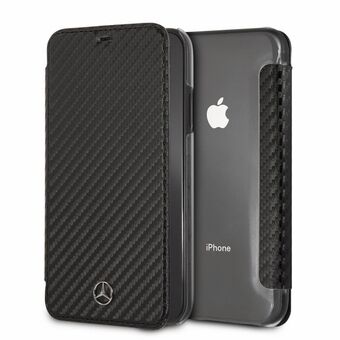 Mercedes MEFLBKI61CFBK iPhone Xr -kirja musta/black Dynamic