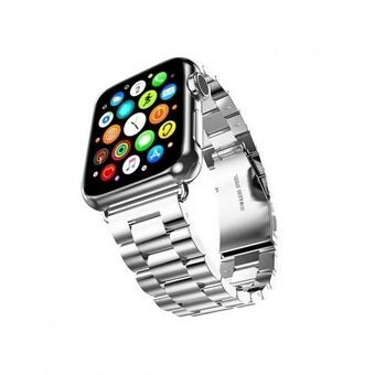 Mercury-pasek Metalli Apple Watch 42/44/45 mm hopea