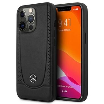 Mercedes MEHCP15XARMBK iPhone 15 Pro Max 6.7" musta/black kovakuori Nahka Urban