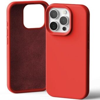 Mercury Silikoni iPhone 16 Pro 6,3" punainen/red