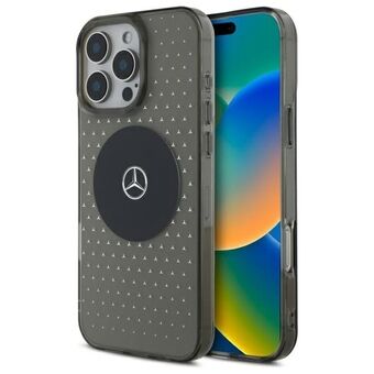 Mercedes MEHMP16L23HCPK iPhone 16 Pro  6.3" musta/black hardcase MB Kotelo Tähti Kuvio