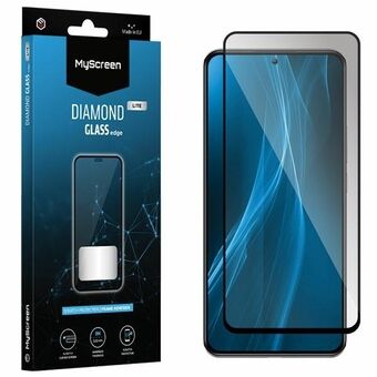 MS Diamond Glass Edge FG Xiaomi Redmi A2 musta/black Full Glue