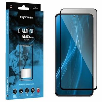 MS Diamond Glass Edge FG Huawei Nova 11i musta/musta Täysliima