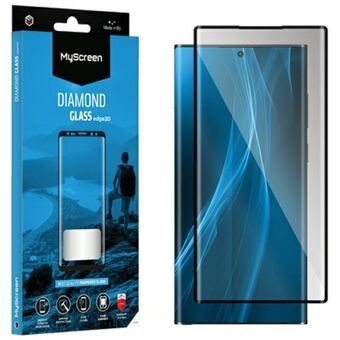 MS Diamond Glass Edge 3D Xiaomi Mi 11/ 11 Pro/11 Ultra 5G musta/black Härmäntyttöinen lasi