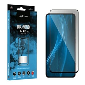 MS Diamond Glass Edge FG Xiaomi 13T/13T Pro musta/black Full Glue