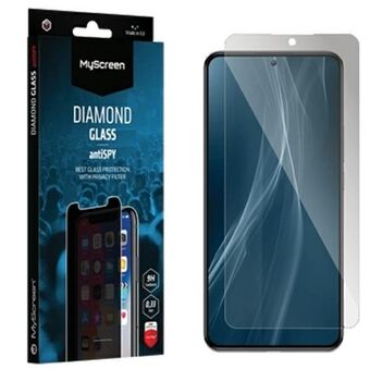 MS AntiSPY Diamond Glass iPhone 15 Plus 6.7"  on karkaistu lasi.