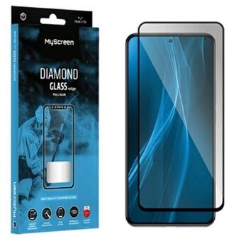 MS Diamond Glass Edge FG Sam Xcover7 musta Musta täysiliima