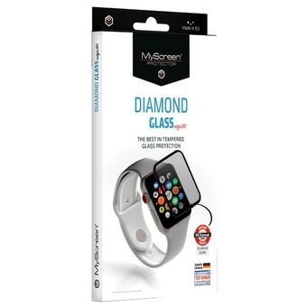 MS Diamond Glass Edge 3D 2.5D Apple Watch Ultra/Ultra 2 49mm hopea/silver