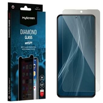 MS AntiSpy Diamond Glass iPhone 16 6.1" Karkaistu lasi levittimellä