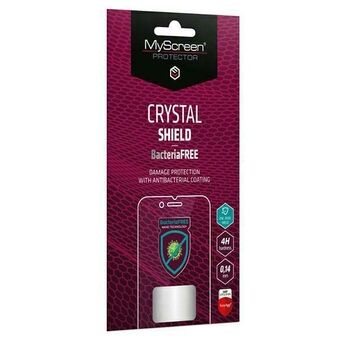 MS CRYSTAL BacteriaFree Xiaomi Poco C65 suojakalvo asennuslaitteella