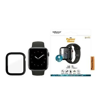 PanzerGlass Full Body Apple Watch 4/5/6 /SE 44mm musta/ musta AB