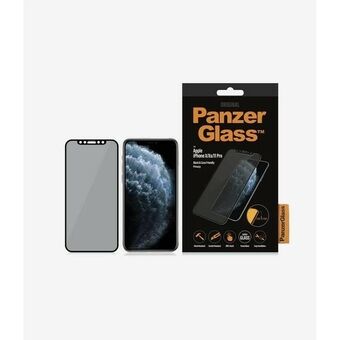 PanzerGlass E2E Super+ iPhone X/XS /11 Pro -yhteensopiva yksityisyyssuojaava kotelosuoja, musta