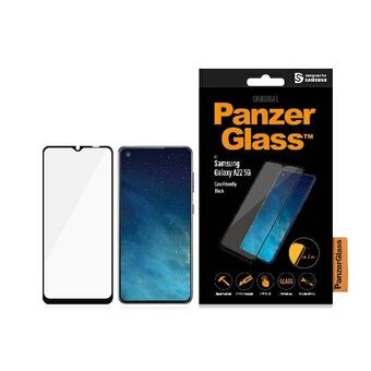 PanzerGlass E2E Tavallinen Samsung A22 5G A226 koteloystävällinen musta / musta