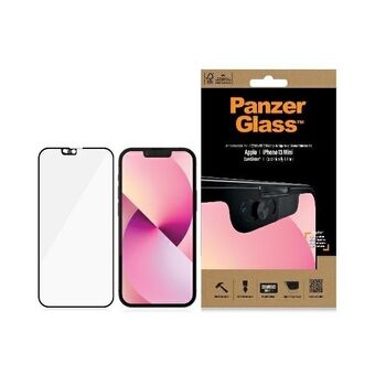 PanzerGlass E2E Mikromurtuma iPhone 13 Mini 5,4" CamSlider-yhteensopiva antibakteerinen czarny/musta 2747