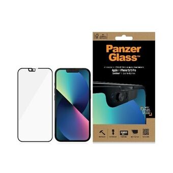 PanzerGlass E2E Mikromurtuma iPhone 13 / 13 Pro 6,1" CamSlider-yhteensopiva antibakteerinen suojakuori, musta 2748