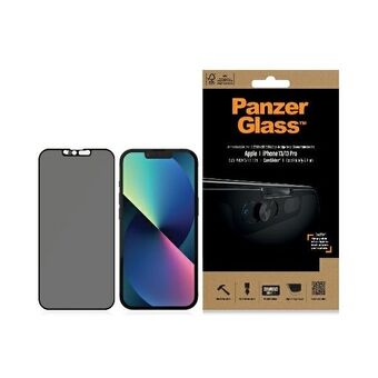 PanzerGlass E2E Mikromurtuma iPhone 13 /13 Pro 6,1" Case Friendly CamSlider Privacy Antibakteerinen musta P2748